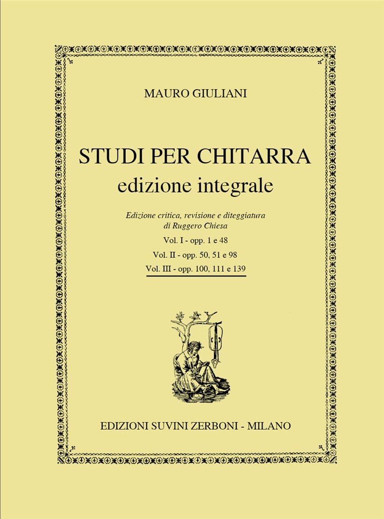 Studi per chitarra Ed.Integrale Vol. 3
